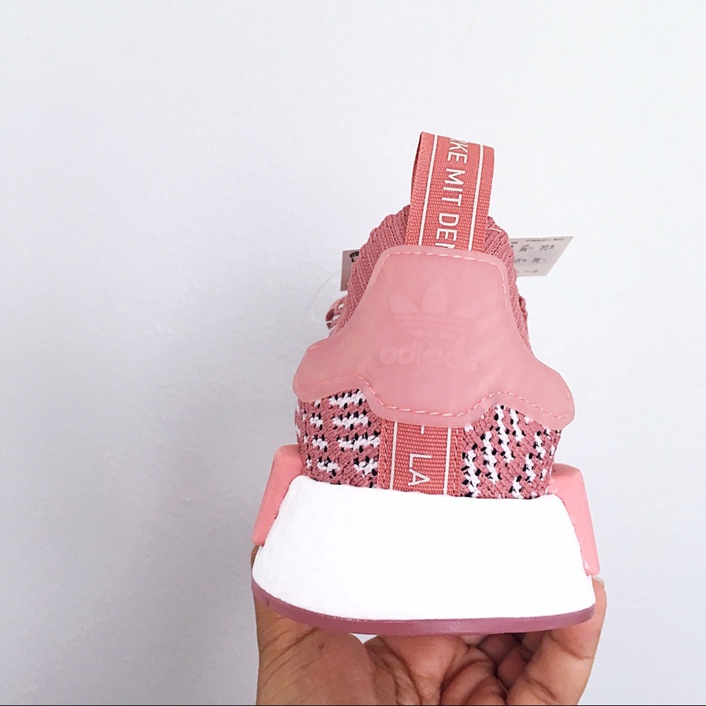 Adidas NMD_R1 STLT PK W Ash Pink Orchid Tint Shoes - Picture 4 of 5